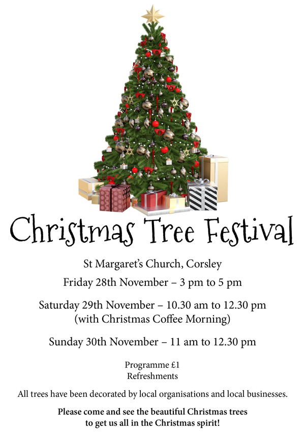 Chapmanslade and Corsley Churches Christmas Tree Festival Chapmanslade and Corsley Churches Christmas Tree Festival