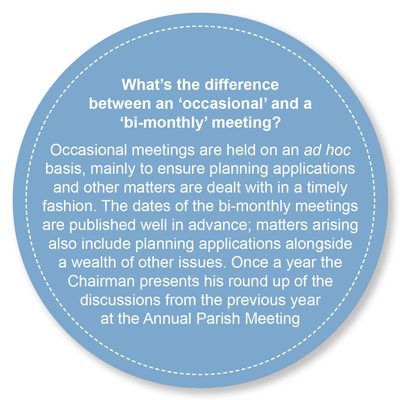 Bi-monthly versus Occasional Meetings